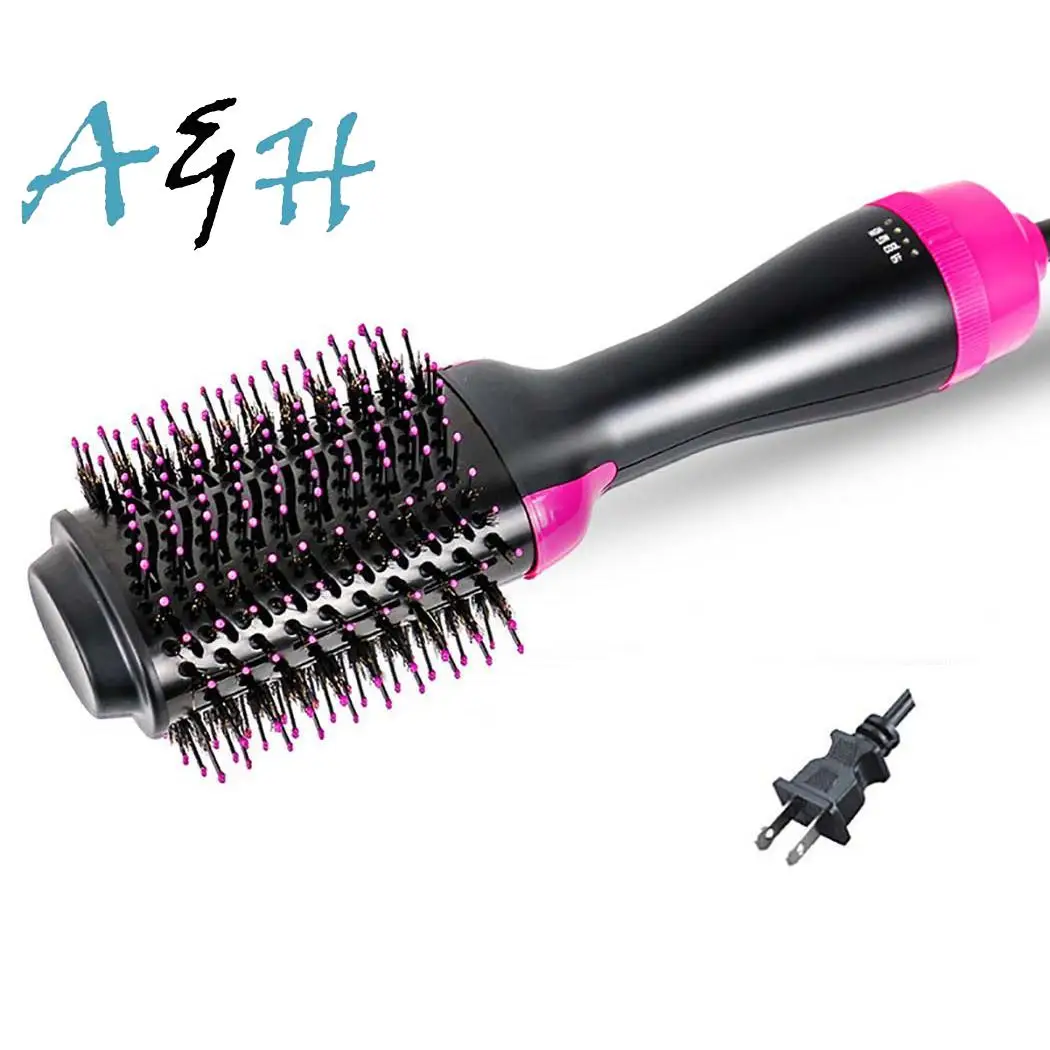 

Electric Hair Brush Negative Ion Hair Straightener Appliances Curler 1000 W Home, Hotel, etc. Hair 550g Dryer