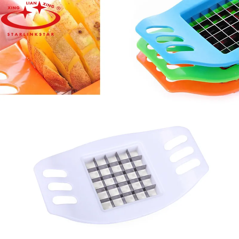 

High Quality Stainless Steel Potato Cutter Cut Fries Device French Fry Fries Potatoes Vegetable Slicer Kitchen Accessories