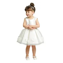 BBWOWLN Newborn Baby Clothes Girls Dresses for 0 2T Flower Girl Dress Formal Gowns Christmas Birthday