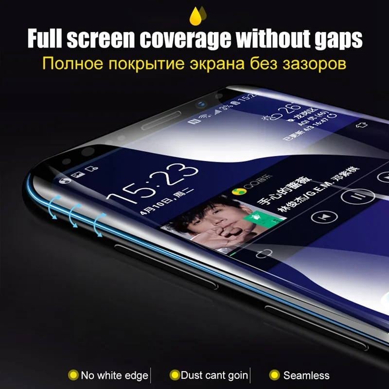 3D закаленное Стекло для samsung Galaxy S10 Lite плюс Экран протектор изогнутые Стекло для samsung Note 8 9 S6 S7 край S8 S9 плюс S10e