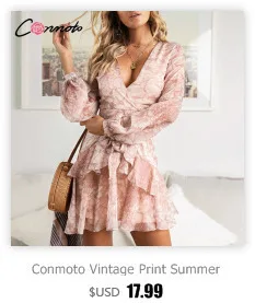 Conmoto Модный сексуальный блейзер с v-образным вырезом, облегающее платье на бретельках, короткое платье в горошек, платье для вечеринок, летнее платье для офиса, лето