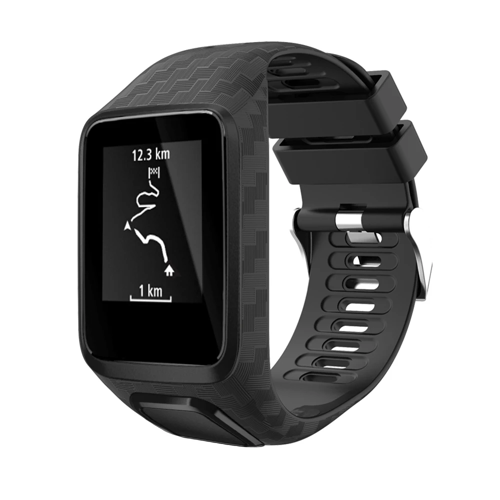 

Army green strap Watch band Applicable to TomTom 2/3 series watch with radium engraving for tom bracelet bracelet