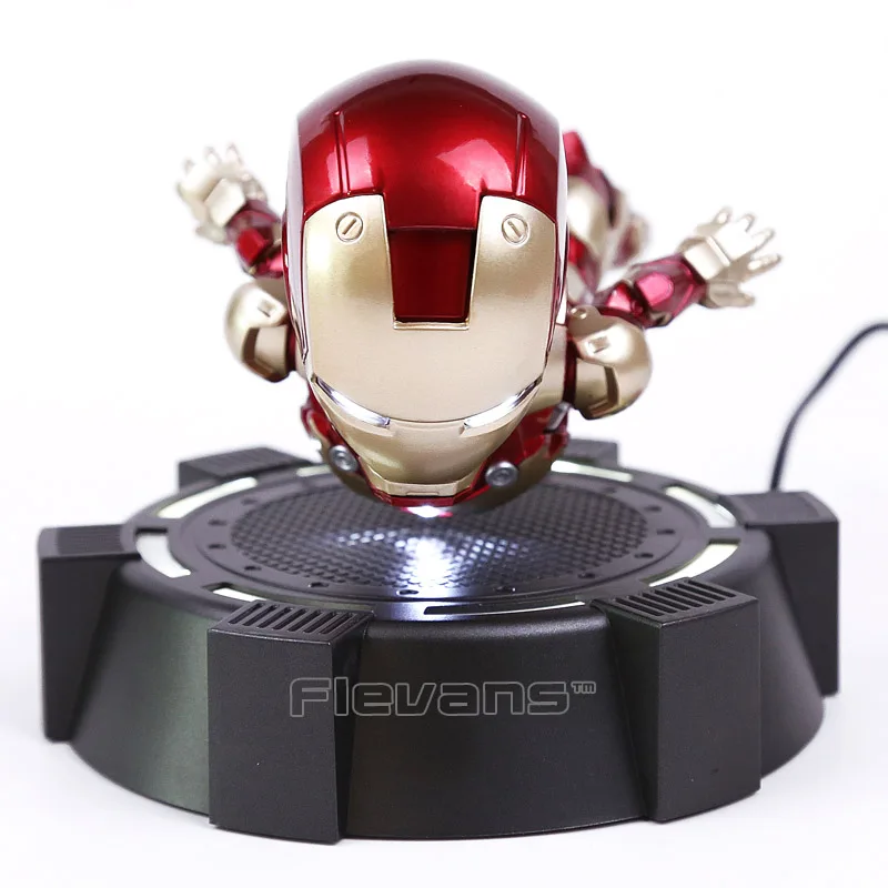 IRON MAN MK MAGNETIC FLOATING ver. with LED Light Iron Man Action Figure Collection Toy 3 Colors