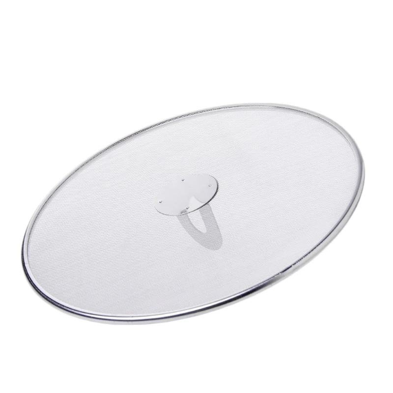 Stainless Steel Cover Lid Oil Proofing Frying Pan Splatter Screen Spill Proof