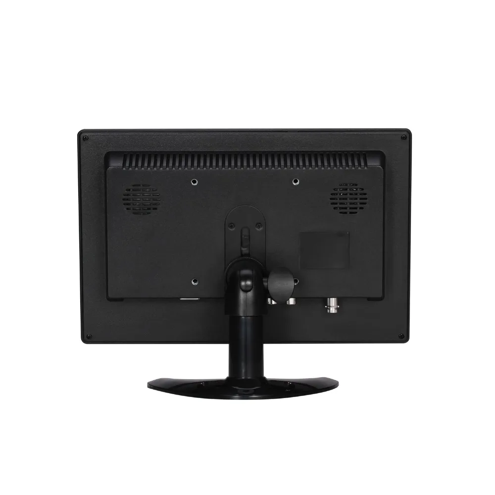 10 дюймовый IPS ЖК монитор ESCAM AV/VGA/HDMI/BNC вход для камеры безопасности|Камеры