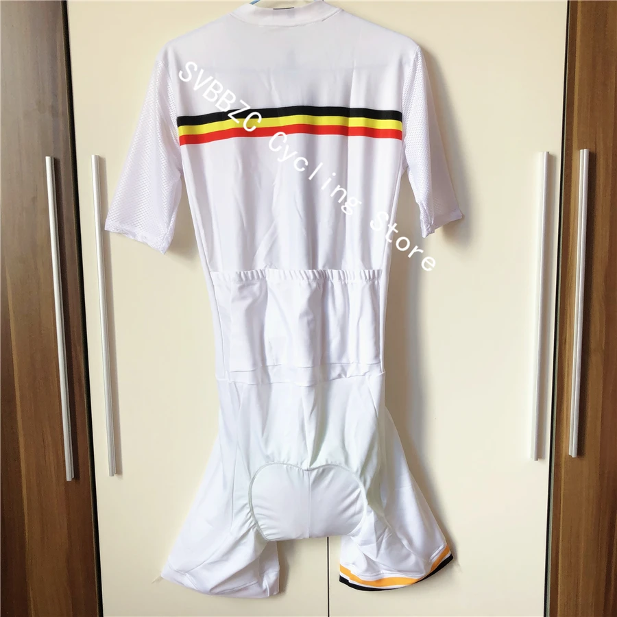 Belgium PRO велокостюм набор мужской комбинезон триатлонный костюм Ropa Ciclismo Maillot Быстросохнущий короткий рукав Велоспорт Спортивная форма