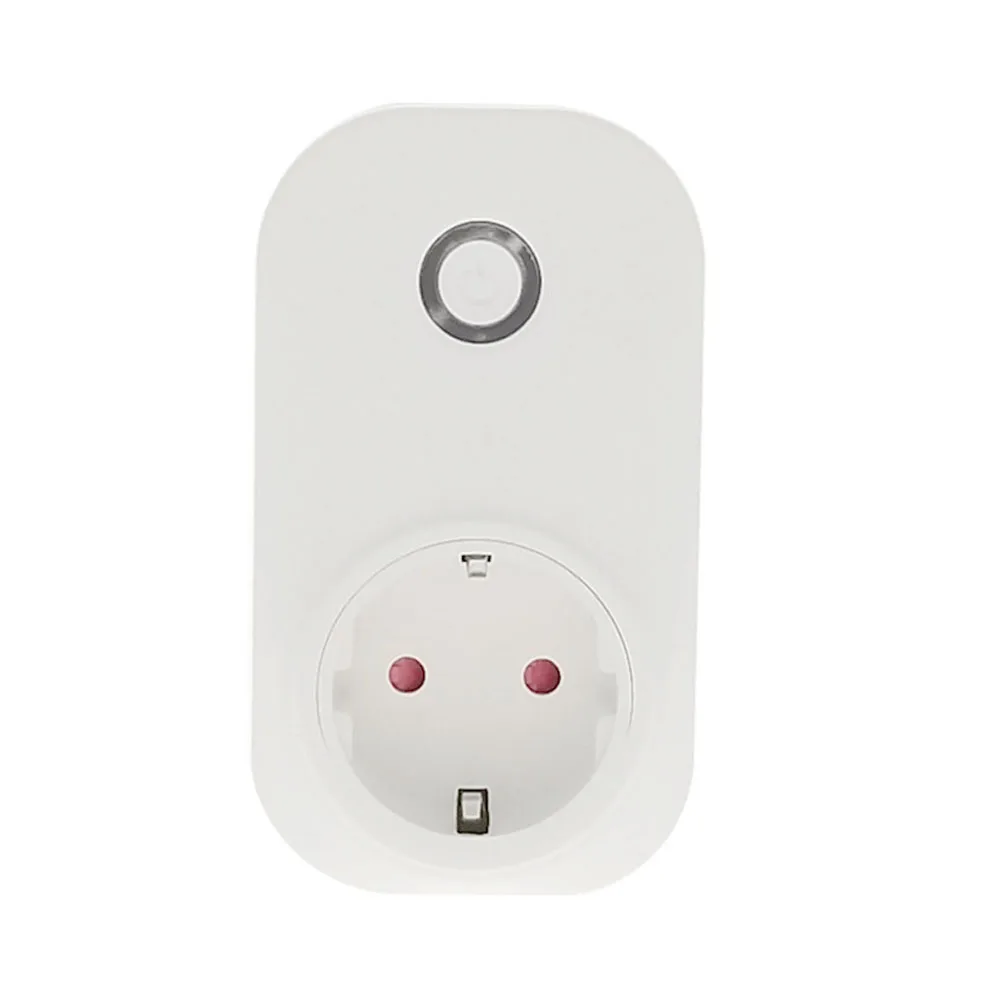 

AC 100-240V 10A EU Wifi Smart Plug with Alexa Google home Audio Wireless Control Smart Socket Outlet with Android ios phone