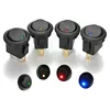 2 uds portátil de bajo consumo de alto brillante 1 Uds 12V Led luz Durable Auto barco basculante redonda en/de interruptor de palanca 3 pines ► Foto 1/6