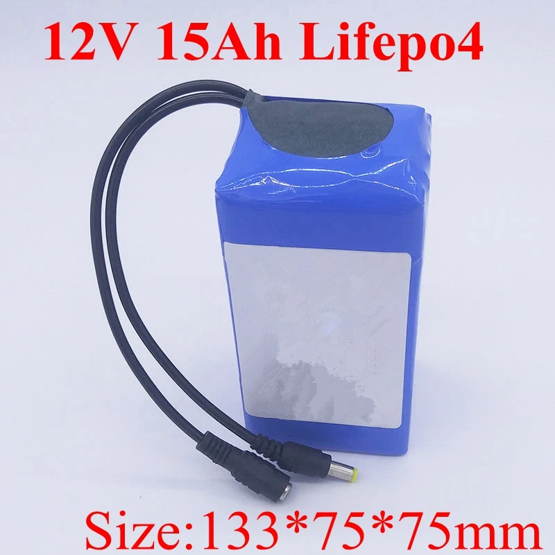 12V 15Ah литиевый Lifepo4 аккумулятор Bms 4S 3 2 V 5ah ячейки для рыболовная лампа E-scooter E-bike +