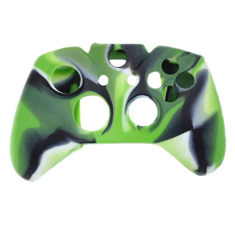 1 шт. мягкий силиконовый резиновый защитный кожаный чехол для microsoft Xbox one 1 контроллер зеленый синий красный