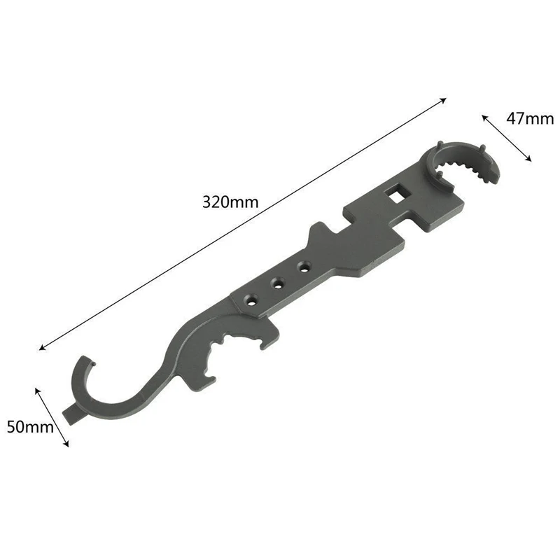 AR15 M4 gun accessories multi purpose combo wrench Removal armorer tool kit Heavy Steel Upper and Lower Vise Block for rifle scope for hunting HT8-003 (4)