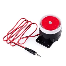 Высокие децибел тревоги мини Беспроводной сигнализации дома Беспроводной GSM сигнализация Универсальный сигнализация рог аксессуары сирена сирена сигнализация для дома звуковой сигнал сирена для сигнализации