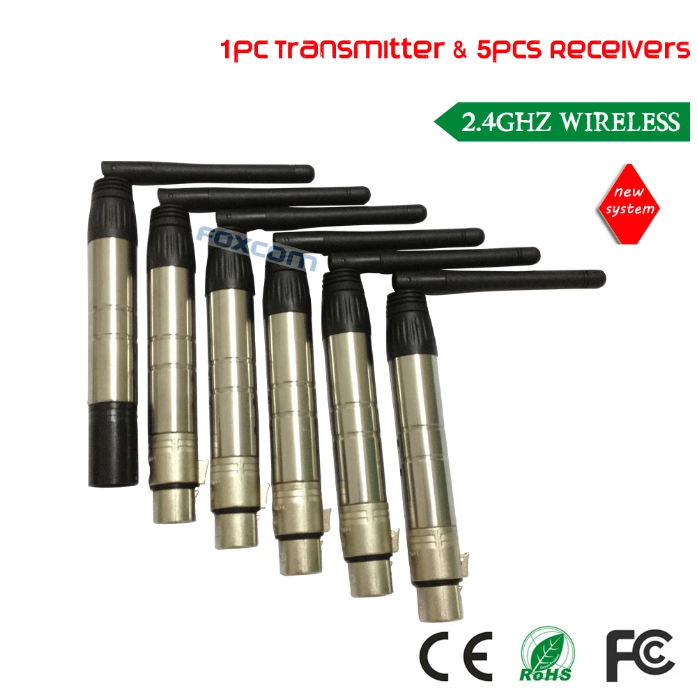 Free Shipping Factory Sell DMX512 Digital DMX512 Transmitter receiver dmx wireless dmx512 controller
