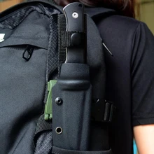 Открытый EDC нож K оболочка Molle Зажим для ремня Сумка зажим пом зеленый, коричневый, черный
