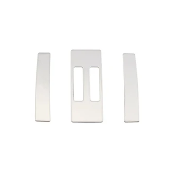

3Pcs/Set Stainless Steel Car AC Outlet Frame Stickers Air Condition Vent Air Vent Trim Sticker for BMW 3 Series F30 320 325 316