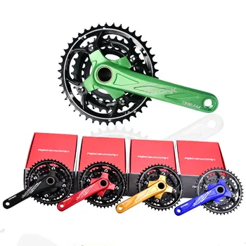 

Racework MTB mountain bike crank bicycle Crank Chainwheel 170mm Al-alloy chainwheel 104 BCD CrMo steel 22-32-44T 27/30 speed