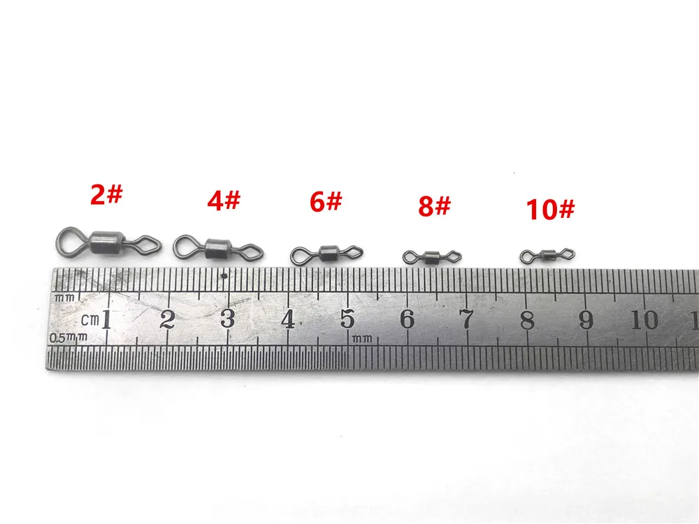 Rompin 50 шт./лот, круглые и алмазные поворотные рыболовные снасти, рыболовные аксессуары, вертлюги, разъем для рыбалки