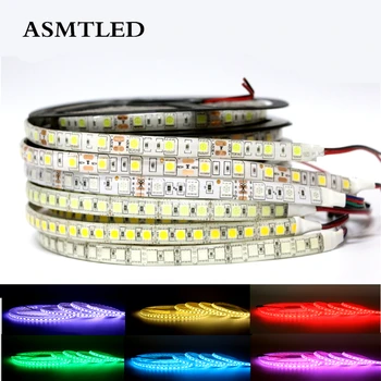 

5M 300Leds 600Leds Waterproof RGB Led Strip Light 5050 DC12V 60 120Leds/M Flexible Light Led Ribbon Tape Home Decoration Lamp
