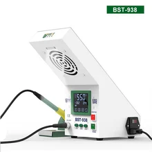 С инструмент для курения паяльная станция светодиодный термостат электрический утюг Антистатическая паяльная станция 938