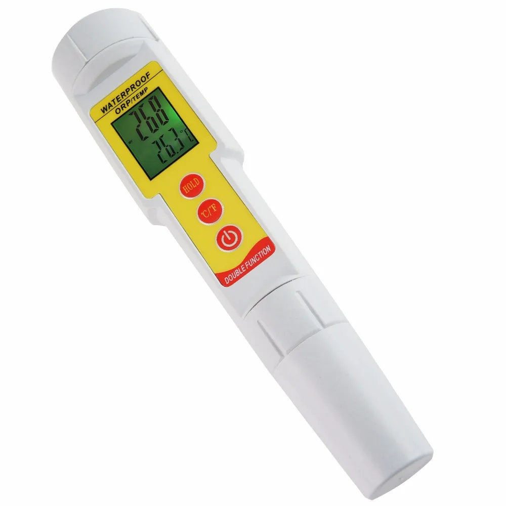 

2-in-1 Pen Type Digital ORP Temperature Meter Thermometer (Celsius / Fahrenheit) Pool Aquarium Waterproof Water Quality Tester