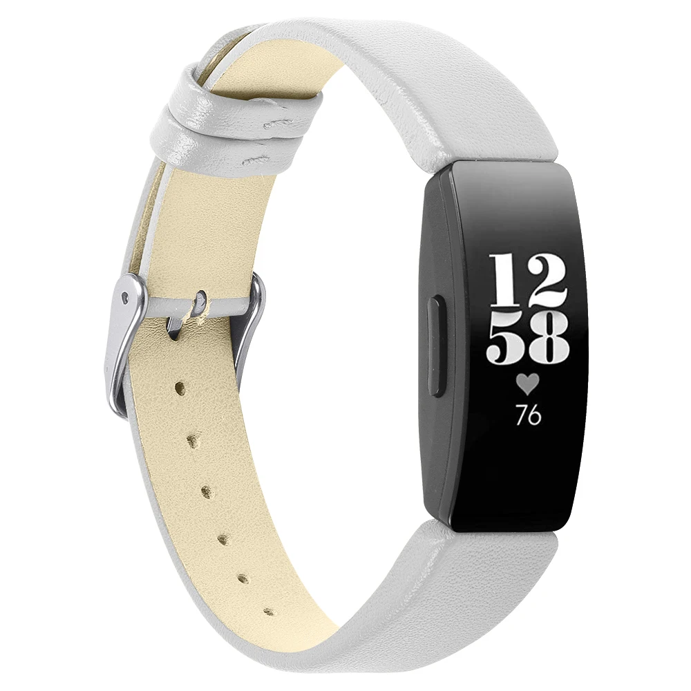 7 цветов красный кожаный ремешок для Fitbit Inspire/HR сменный Inspire разноцветный браслет
