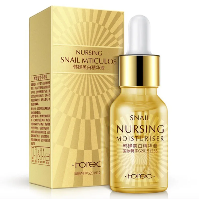 Новый Snail Essence крем для лица Сыворотка отбеливание против морщин старения