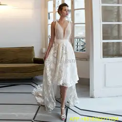 2019 Новый Лидер продаж индивидуальный заказ Свадебные платья Vestido de Noiva Casamento Robe De Mariage рюшами Тюлевая аппликация вышивка бисером