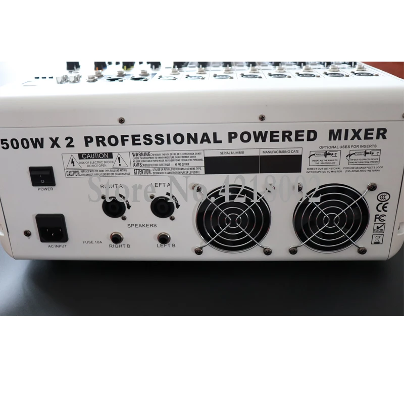 High Power 8 Channel Bluetooth Amplifier