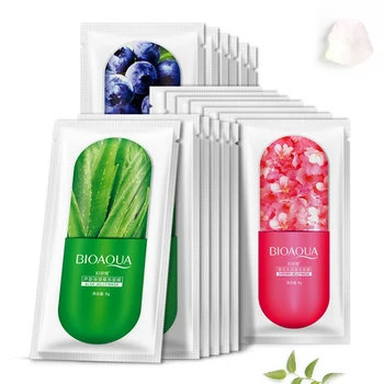 

10Pcs BIOAOUA Face Mask Jelly Deepth Moisturizing Face Serum Sleep Jelly Facial Mask Whitening Nutritious Oil Control Skin Care