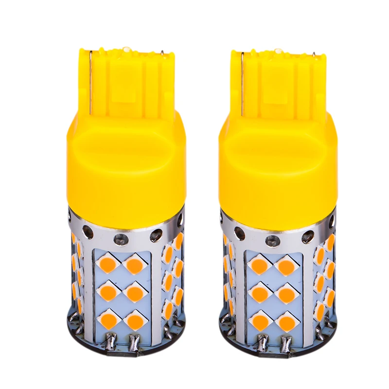 7440 W21W Ba15S Led Bulb 3030 42Smd Decoding Constant Current Brake Light Car Turn Signal Canbus Amber 1 | Автомобили и мотоциклы