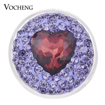 

10PCS/Lot Wholesale Vocheng Ginger Snap Button 4 Colors 18mm Sugar Love Vn-1052*10