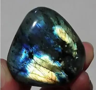Natural Labradorite Crystal Rough Rock Polished From MadagascaR | Дом и сад