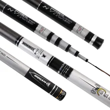 Высокоуглеродистая супер твердая прочная 6H удочка для рыбалки, 19 тон, мощная ручная удочка