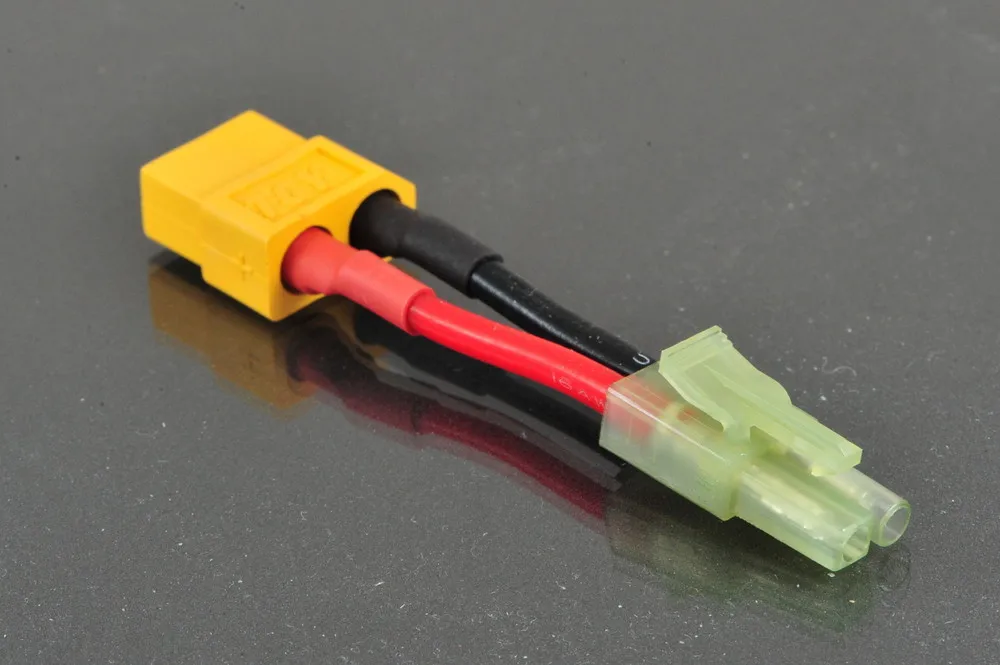 AR Drone XT60 Male to Male Mini Tamiya Connector / Adapter Airsoft Free