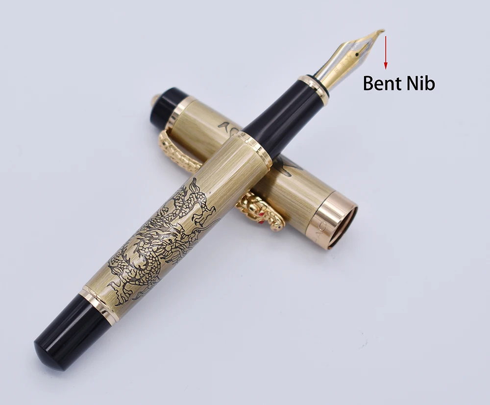 Jinhao Fude Calligraphy Fountain Pen Bent Nib, Descendants of The