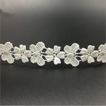 

30Yards White Color Butterfly Lace Trimmings Decoration DIY Crafts Sewing Flower Lace Trim For Wedding Birthday Party
