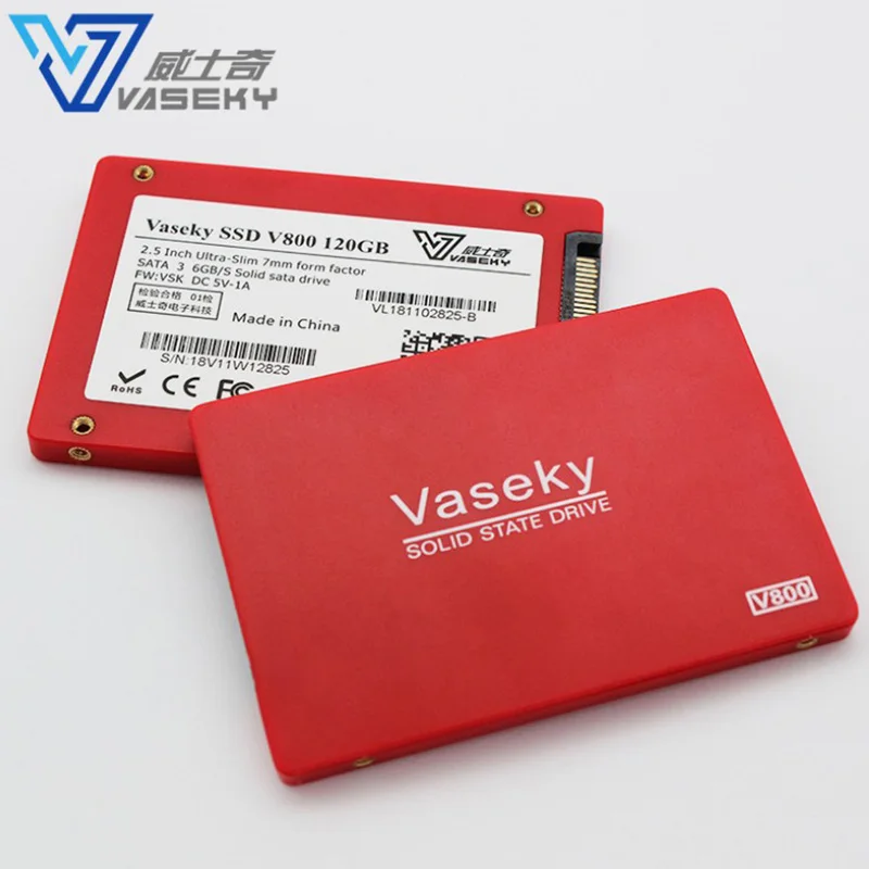 Vaseky SSD 120 ГБ 240 ГБ 2,5 дюйма компьютер Внутренний твердотельный накопитель SATA3 MLC жесткий диск SSD для настольных ПК 64 Гб 640 Гб