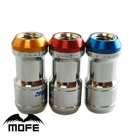 Оригинальный логотип mofe 44 мм M12 * P1.25 1 25 ширина: 22 желудь обод автомобиля стальной