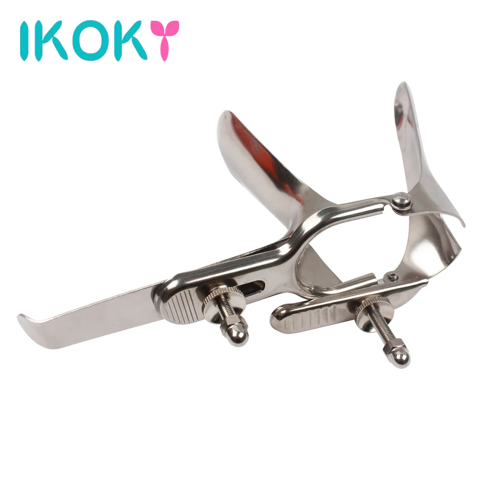 IKOKY Voyeuristic Device Vaginal Dilators Expansion Medical Themed Toys Colposcope Stainless Steel Speculum Sex Toys for Women IKOKY Voyeuristic Device Vaginal Dilators Expansion Medical Themed Toys Colposcope Stainless Steel Speculum Sex Toys for Women