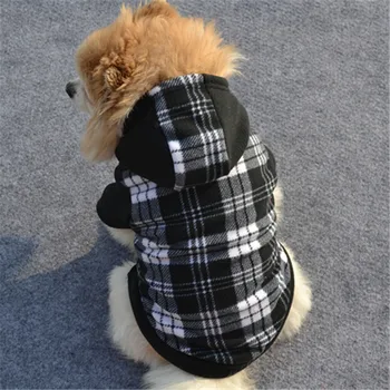 

2020 New Warm Winter Dog Coats Fashion Style Soft Fleece Thick Winter Jackets With Cap Dog Dress Clothes Pets Product Large Size
