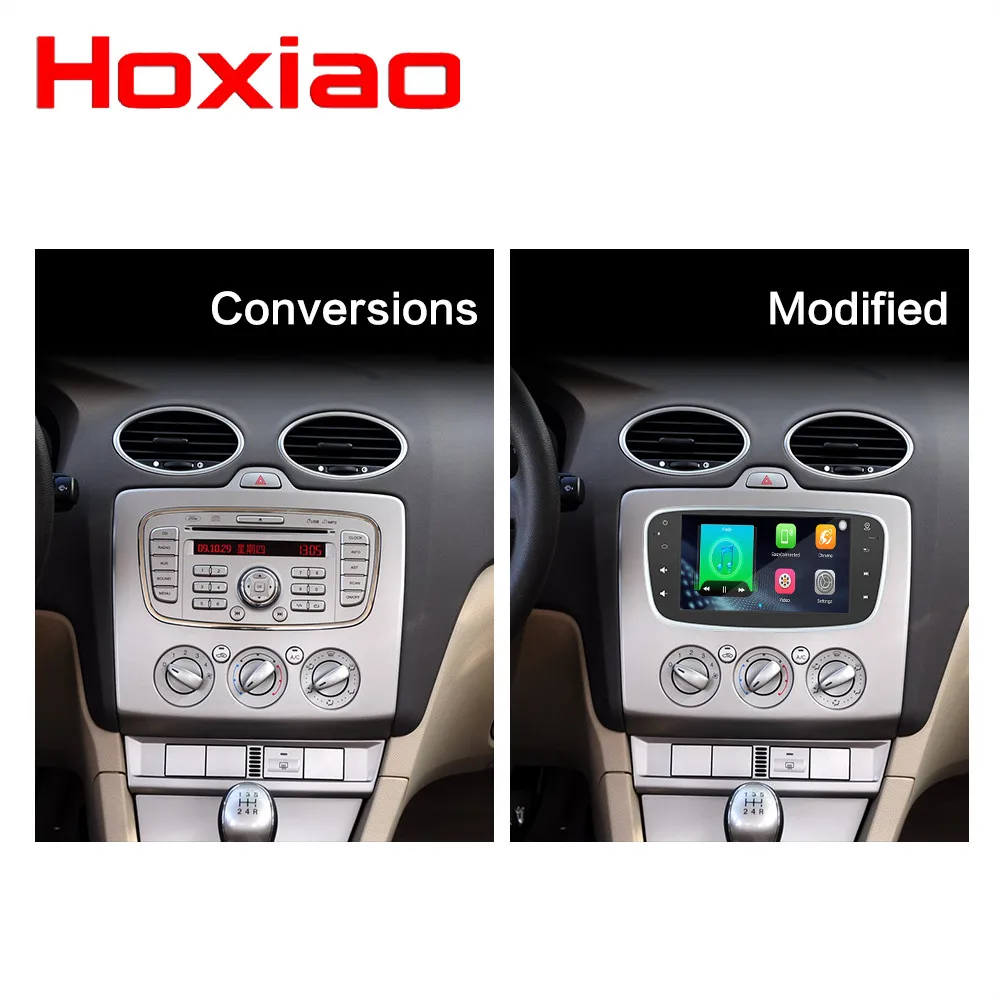 Flash Deal Android 8.1 for FORD / Focus / S-MAX / Mondeo / C-MAX / Galaxy GPS HD multimedia player map navigation WIFI BT MP3 RDS BT  2DIN 1