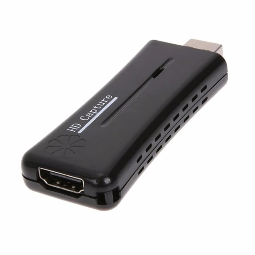 Портативный USB 2,0 видеосъемка HD 1 способ HDMI 1080 P видео Конвертация карта для ПК поддержка для Windows XP/Vista/7/8/10