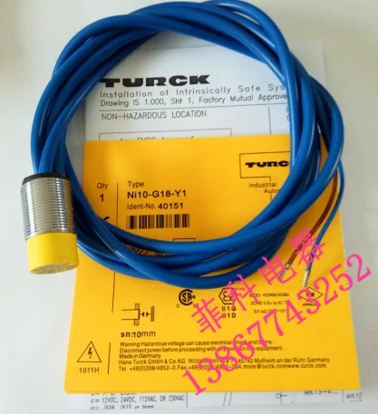 

NI10-G18-Y1 Proximity Switch Sensor 100% New High-Quality