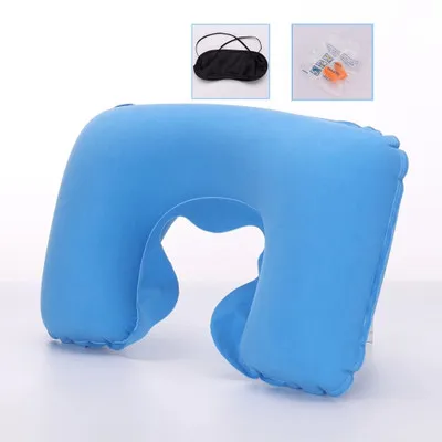 Подушка для автомобильного сиденья, надувная подушка, воздушная подушка для шеи, u-образный компактный самолет, для путешествий, домашний текстиль для подушек