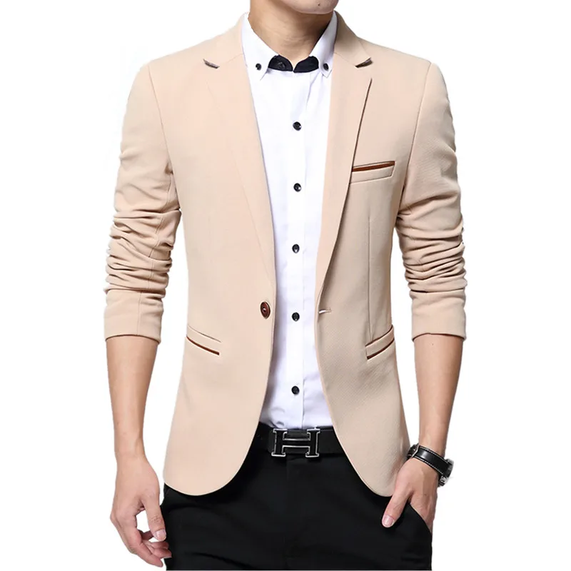 Casual Blazer Jacket Men's Causal Suit Blazer, Slim Fit Sport