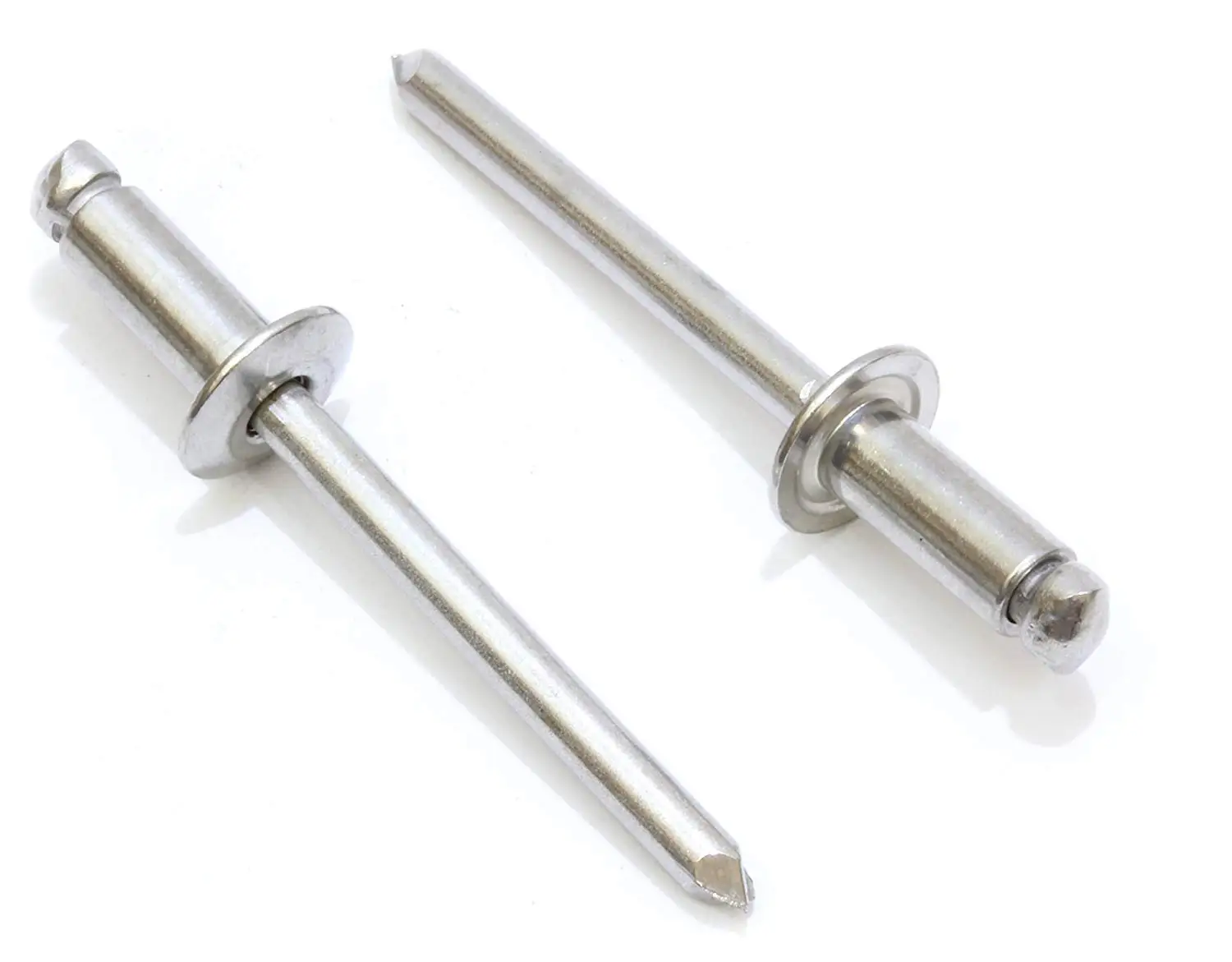 

Rivets, Stainless Steel 1/8" x 1/8" Inch (100 Pack), Gap (0.06-0.12)", Blind Rivets (4-2)