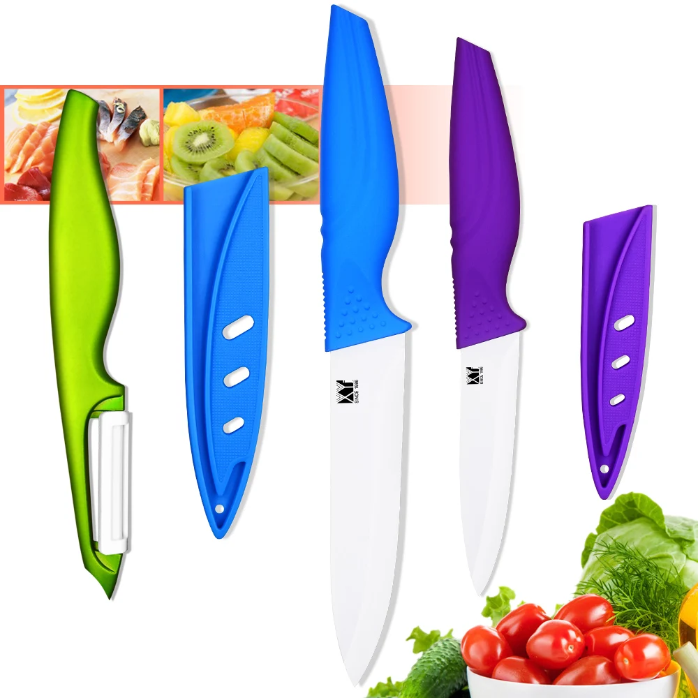 Buy XYJ Brand Ceramic Knives 4 Inch Utility 5 Inch