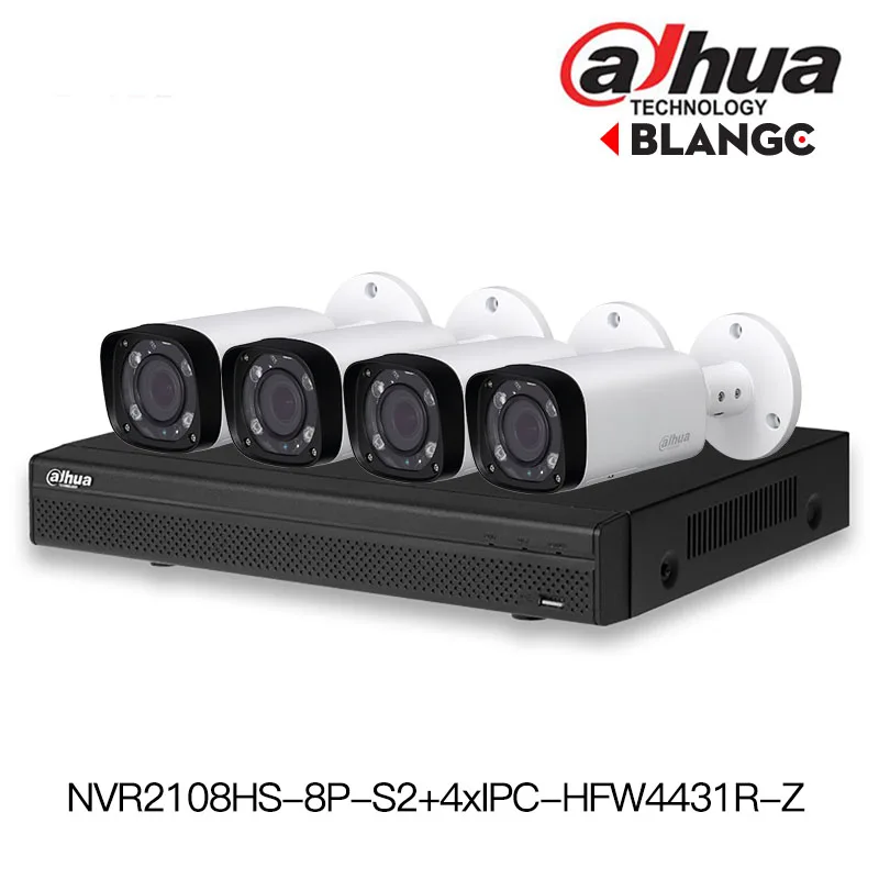 NVR2108HS-8P-S2+4xIPC-HFW4431R-Z