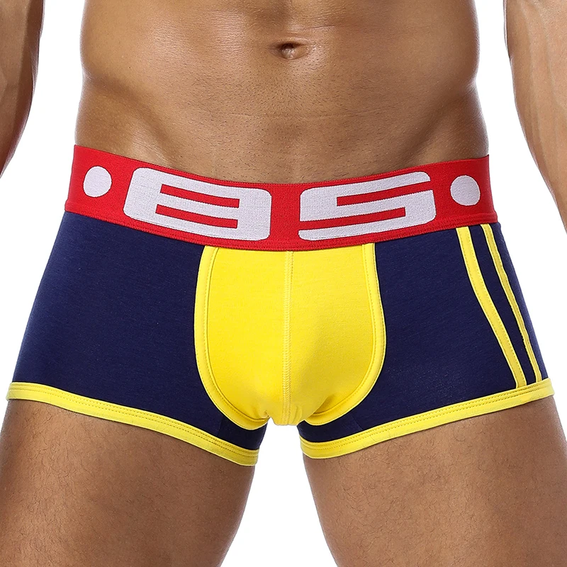 4 шт./лот сексуальное мужское нижнее белье cueca мужские трусы боксеры cuecas