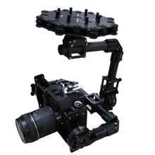 Бесщеточным двигателем воздушного PTZ Gimbal из углеволокна с комбинированный комплект системы кодирования Alexmos 3xis 8bit 32-битный контроллер w/3 шт. BGM5208-200-12 мотор для DSLR Камера
